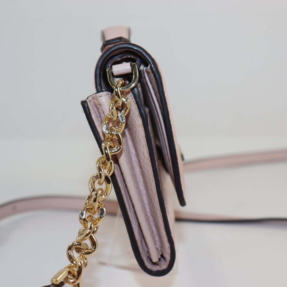 Michael Kors Jet‎ Set Leather Crossbody Wallet – Pale Pink - Picture 3 of 6